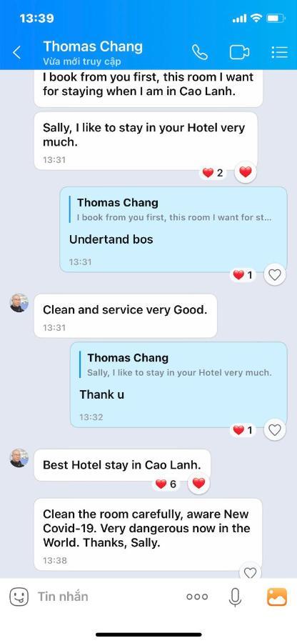 Phuc Hotel Cao Lãnh Esterno foto